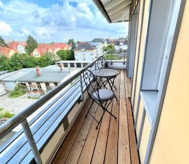 Großzschachwitz Appartement | Wunderschoen-Wohnen-im-Apartment-Rooftop