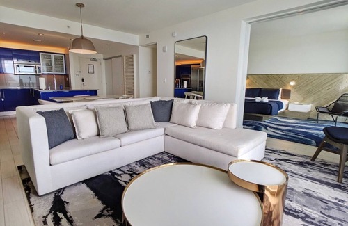 Barrier Island Copropriété | Hôtel de luxe moderne en bord de mer 2 chambres avec de superbes vues et 3 balcons 18