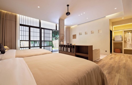 Qingxin Xian Hôtel | Xiyang Yishan Quiet Private Onsen Country Style Vacation Courtyard