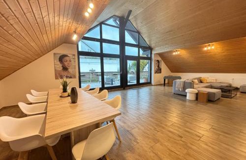 Region Hannover District Appartement | XXL Penthouse - 240qm - 6 rooms - priv Parking- MalliBase Apartments