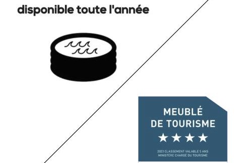Arrest Maison | Yanna Lodge, gîte classé 4 étoiles avec Spa couvert entièrement