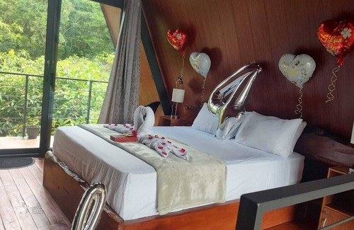 Bijagua Cabine | Yarumo Lodge #1. Rio Celeste Black Chalets