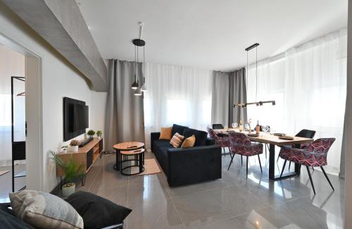 Nordstadt Appartement | Yello Homes - Luxus Loft für bis zu 7 Personen nähe Airport & Messe, Tischfußball & Whirlpool