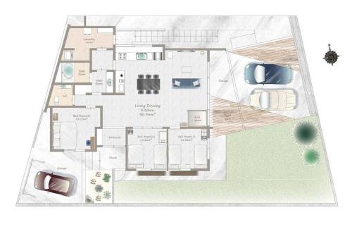 Kadena-cho Appartement | Yomitan house sanin