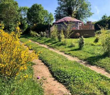 Saint-Beauzely Maison | Yourte 2-4 personnes avec SPA