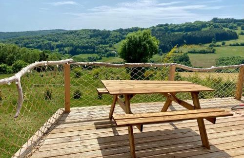 Saint-Beauzely Maison | Yourte 2-4 personnes avec SPA