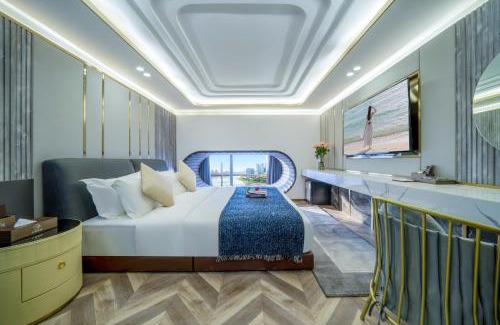 Yuzhong Hôtel | Yunmulijin Sky High Riverview Hotel Chongqing Jiefangbei Raffles Plaza