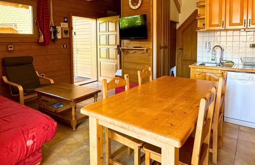Mont-Saxonnex Appartement | Z-Chalet Mitoyen 4B., Z-Chalet Mitoyen 4B