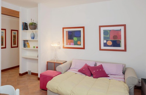 Pedona Appartement | Appartement ZEFIRO, au vert avec belle terrasse vue mer