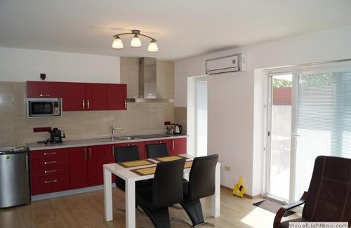 Luzice Appartement | zelený apartmán