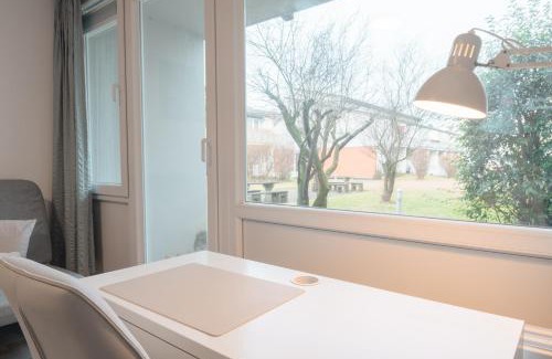 Gross Buchholz Appartement | Zentral nah MHH Terrasse Komfort - Haustiere willkommen