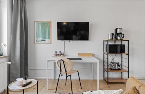 Cottbus Appartement | Zentrale vollmöblierte&moderne Apartments nahe BTU, Parkplatz auf Anfrage
