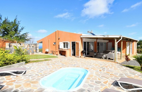 Coromandel Maison | Zi Limon, maison pour un couple ou jusqu'a 6 personnes avec tres belle vue mer