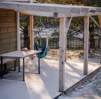 Giby Maison | Zielony domek nad Marychą w Budwieć