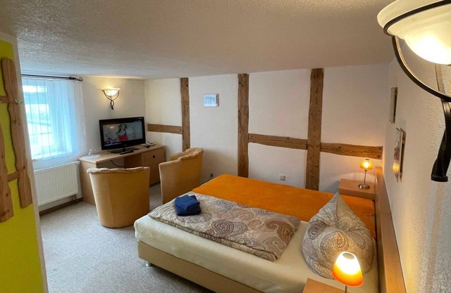 01 chambre double avec vue sur le lac - Insel-Hotel Dobbertin