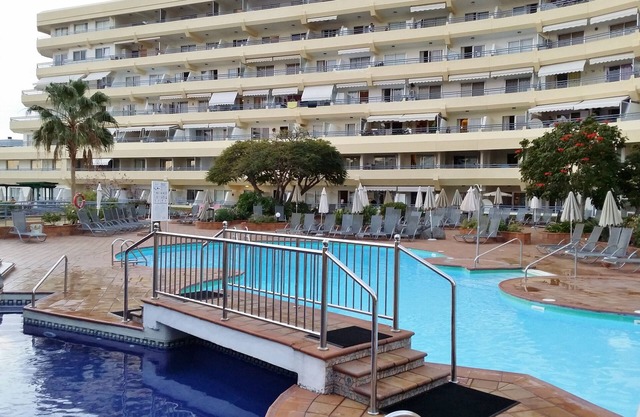 1 lit hôtel Apt. à Costa Adeje, Tenerife. Quelques minutes à pied de la plage et des boutiques.