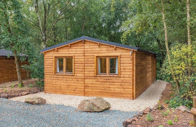 New for 2022, the Robin Log Cabins are set in their own adults-only area of the park.
