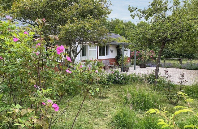 Set with private gardens in a peaceful spot, perfect for exploring Herefordshire.