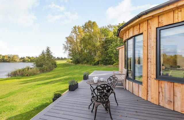 Angel Lodge is set in the beautiful estate of Hawton Waters and is totally private and gated.
