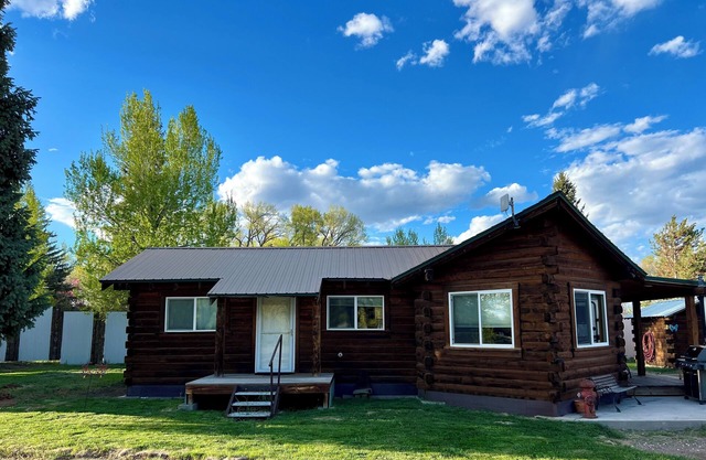 Del Norte cabin on the Rio Grande River