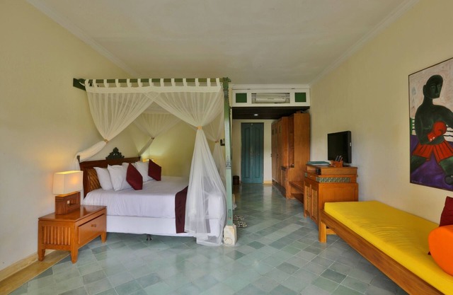 Balcon privé 1 chambre près d'Ubud avec vue sur le parc et les rizières