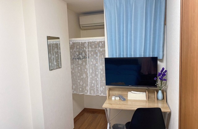 1 bedroom with semidouble bed TV refrigerator / Takamatsu Kagawa