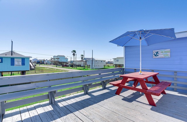 Promenade de Freeport Beach House à Surfside Beach!