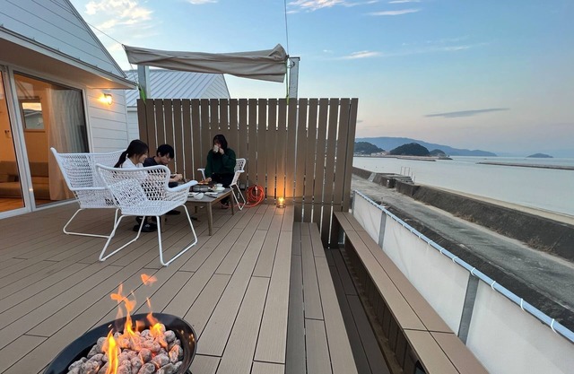 1 villa with BBQ stove bonfire jacuzzi / Sanuki Kagawa