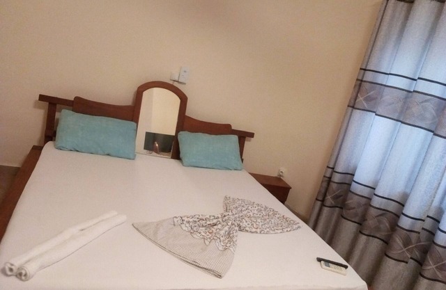 100 m from the beach and the airport- 2 bedroom and 1 living room