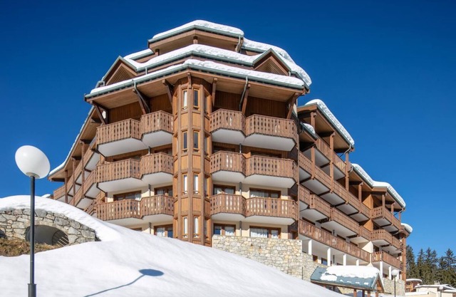 100m du centre station, balcon, parking, télévision, casier à ski, 27m², Valmorel