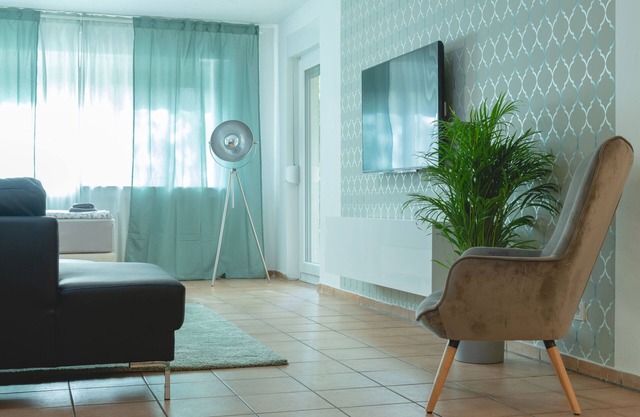 Appartement de 110 m² avec terrasse au rez-de-chaussée - nuit pas chère