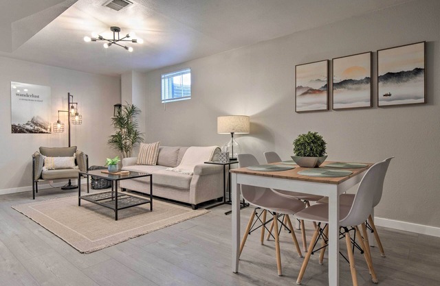 12 Mi to Dtwn: Modern Denver Home w/ Fire Pit