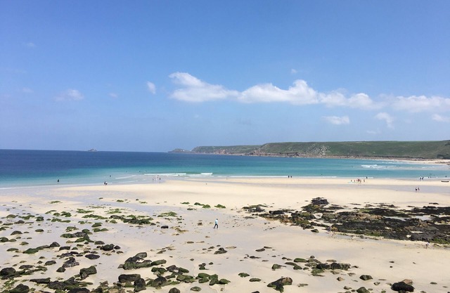 120 year old fishermans cottage beside the beach in the heart of Sennen Cove