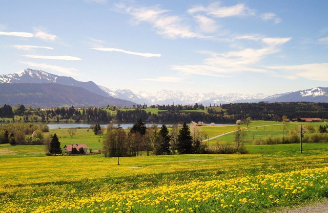 130 m² avec une magnifique vue sur la montagne dans l'Allgäu