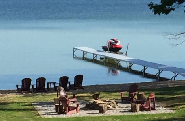 140 bord du lac sur le lac Big Platte - Superbe nouvelle construction Lakefront Home-Honour, Mi