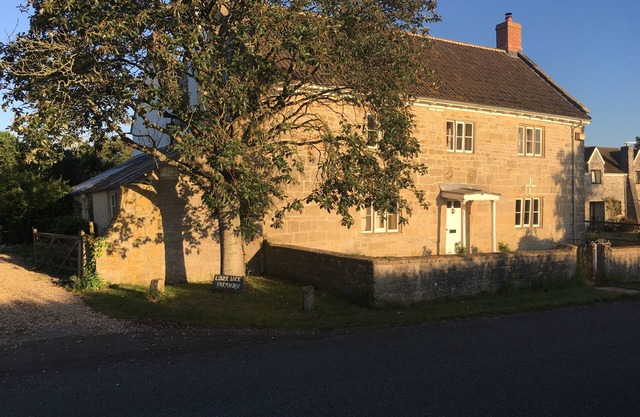 16thCentury cottage, foothills of Glastonbury Tor, outdoor pool.