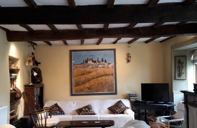 Cottage du 17ème siècle dans un village pittoresque, trois chambres avec des équipements modernes