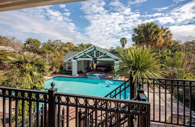 New! Luxury 6236 sq ft Home~Hot tub~Gym~Pool House~Outdoor Kitchen~EVENTS!