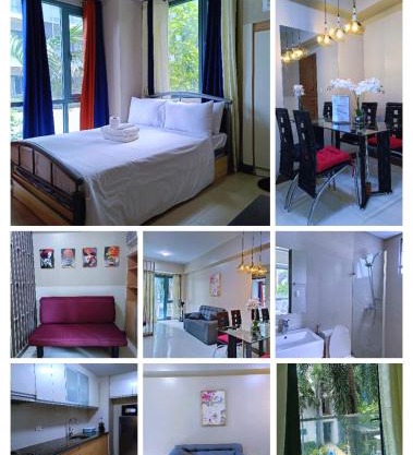 1BR at TWO PALMTREE VILLAS Across Manila airport terminal 3