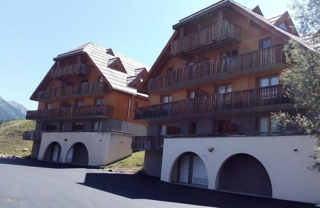 Wifi, 1er étage, balcon, parking, télévision, casier à ski, 29m², Pra Loup