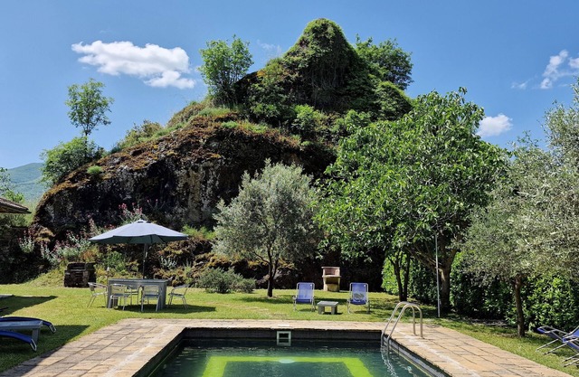 2 appartements loués ensemble avec piscine privée, restaurants à pied