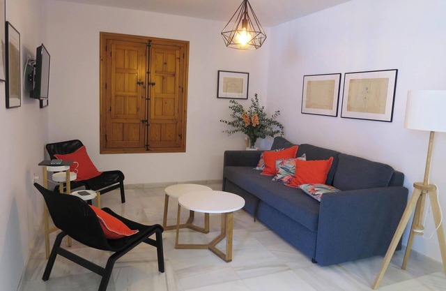 Appartement (2 ch.), proche centre historique avec terrasse sur le toit et Wi-Fi.