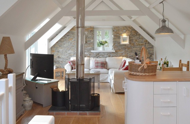 Hébergement 2 chambres à Polmassick, près de St Austell