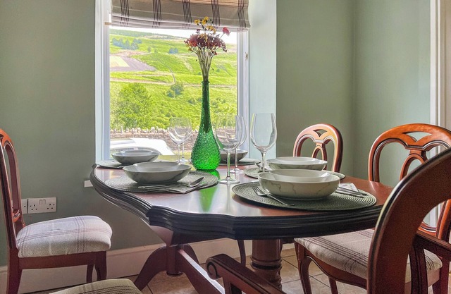 Escape to Mushroom Cottage, a charming Welsh retreat with stunning valley views.