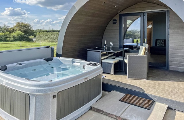 Hot tubs, stunning views, gorgeous accommodation, Vale View Firtree Farm Lodges has it all.