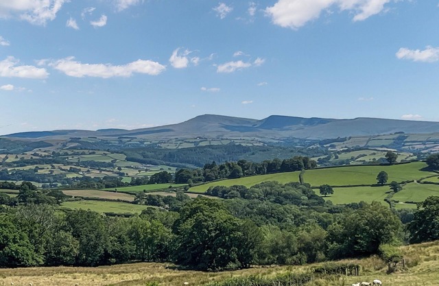 A fabulous barn conversion with far-reaching views over the Brecon Beacons National Park.