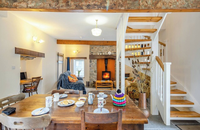 Charming cottage set within a peaceful village within the foothills of the Cambrian Mountains.