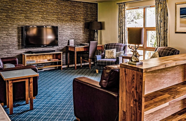 Stunning two bedroom semi-detached lodge with outstanding views over Loch Lomond.