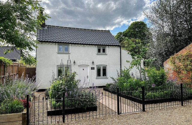 Luxurious and full of character with enclosed garden and private hot tub to enjoy.