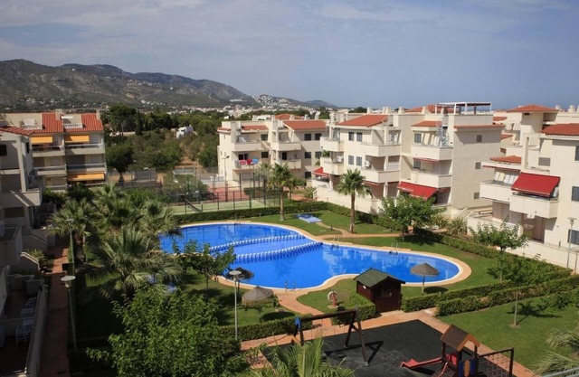 Appart de 2 chambres, terrasse, piscines, padel... à 600 mètres de la plage